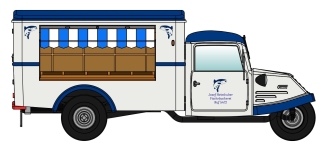 NPE NA88183 - H0 Goliath GD 750 Markstandwagen München